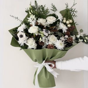 White Christmas Bouquet